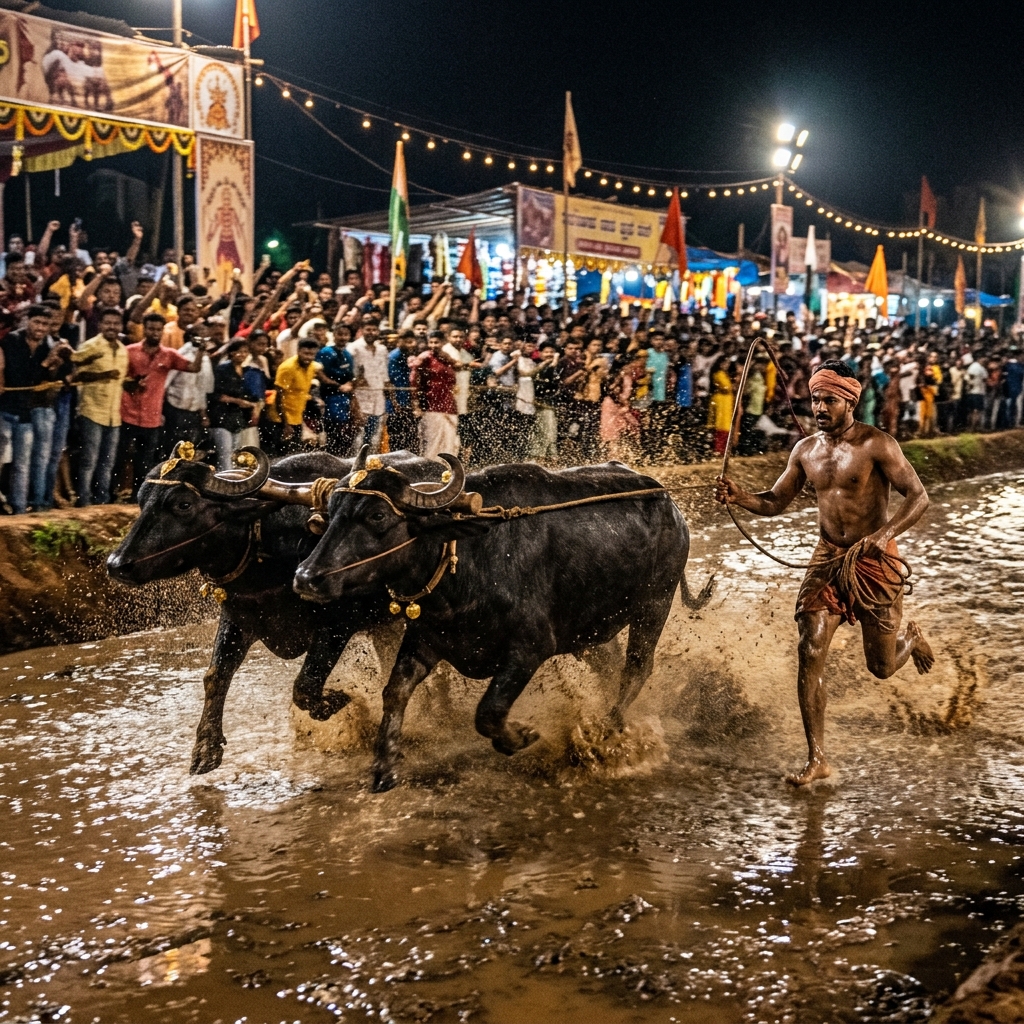 Coastal Kambala Buffalo Races